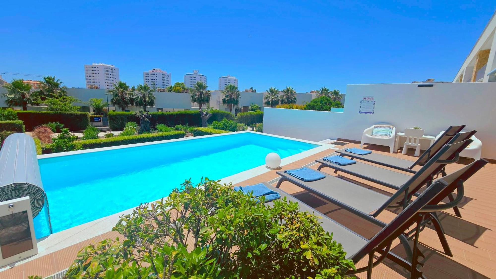 Luxury Villa & Private Heatable Pool In Albufeira Exterior photo
